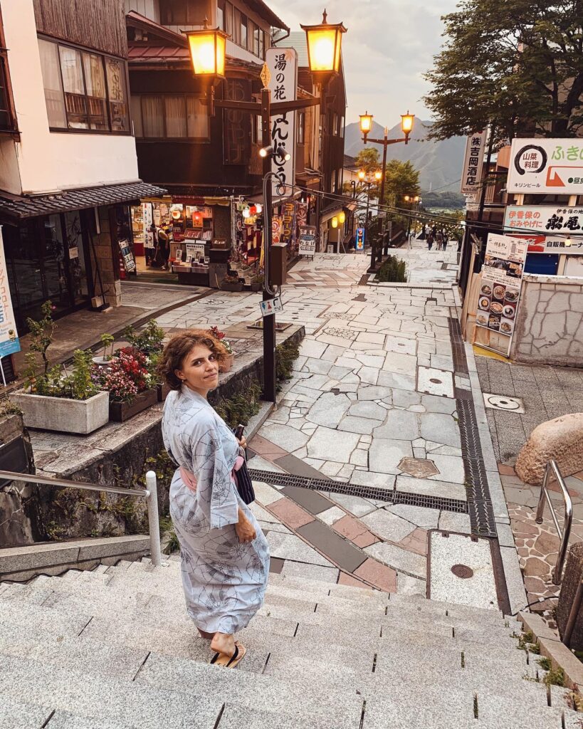 Ikaho Onsen v Gunma prefekture